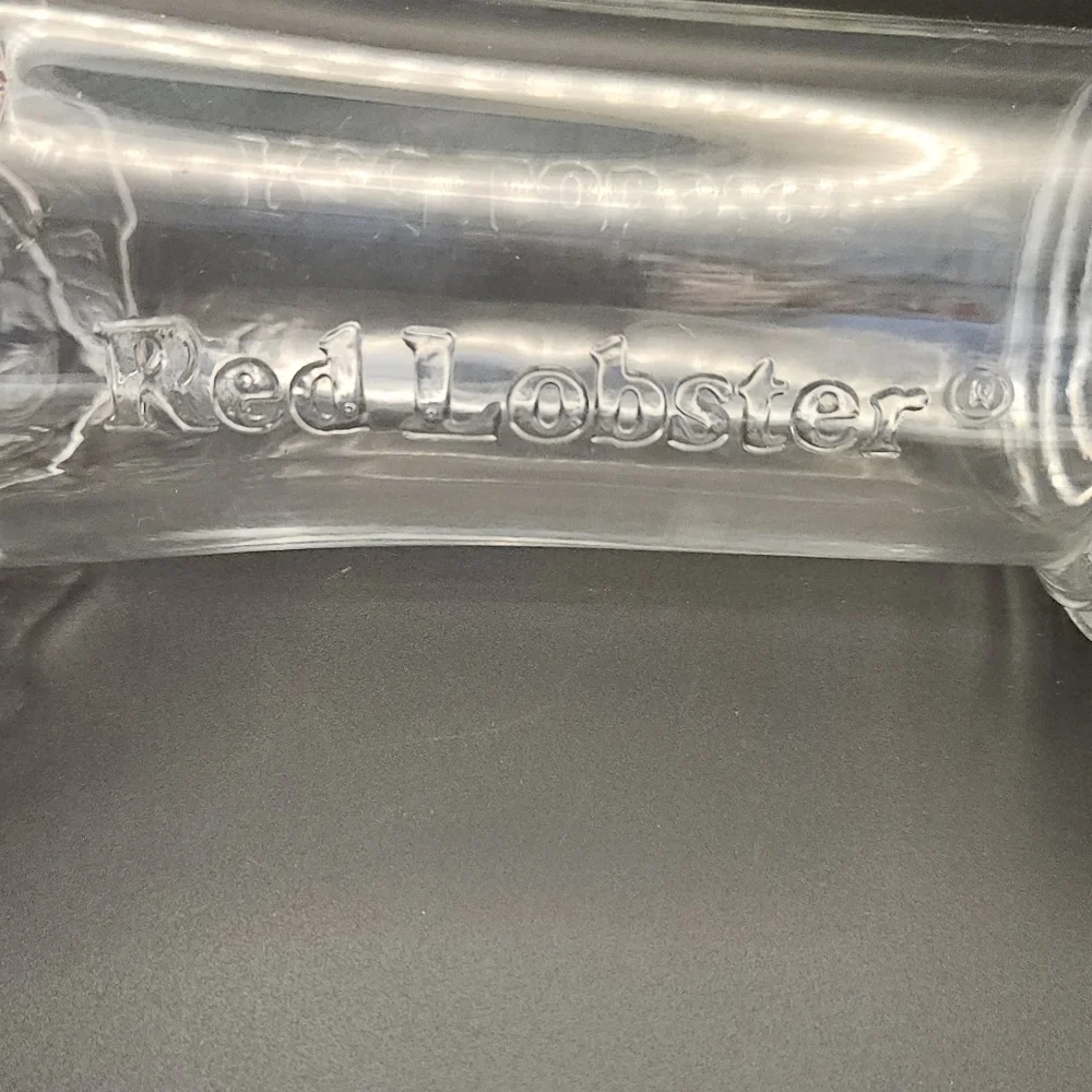80s Red Lobster Lighthouse Cocktail Glass